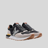 Replay Mens Dean Circus Shoes In Beige & Black