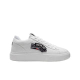 Replay Mens Notting Badges Sneakers In White