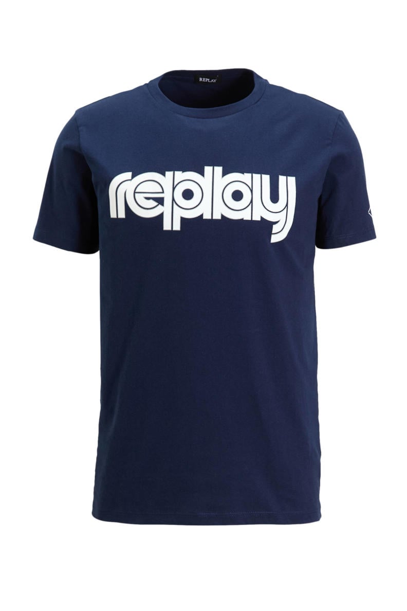 Replay M6754 Tee  271 Navy