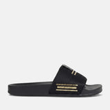 Replay Mens Up Trao Sandals In Black & Platinum