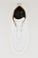 G-Star Raw Mens Postino Lea Shoes White