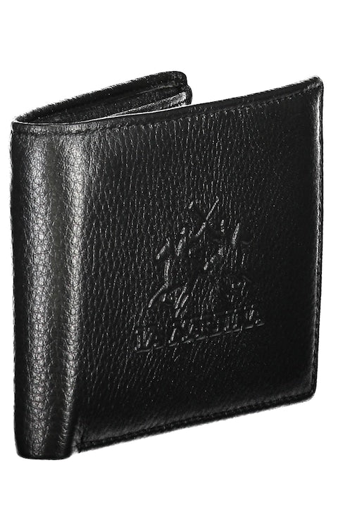 La Martina Principe Mens Sancho Wallet In Black