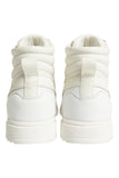 Calvin Klein High Top Lace Up Sneaker In White