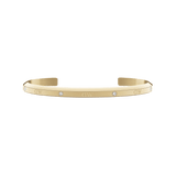 Daniel Wellington Womens Large Classic Lumine Cuff Bracelet in Gold