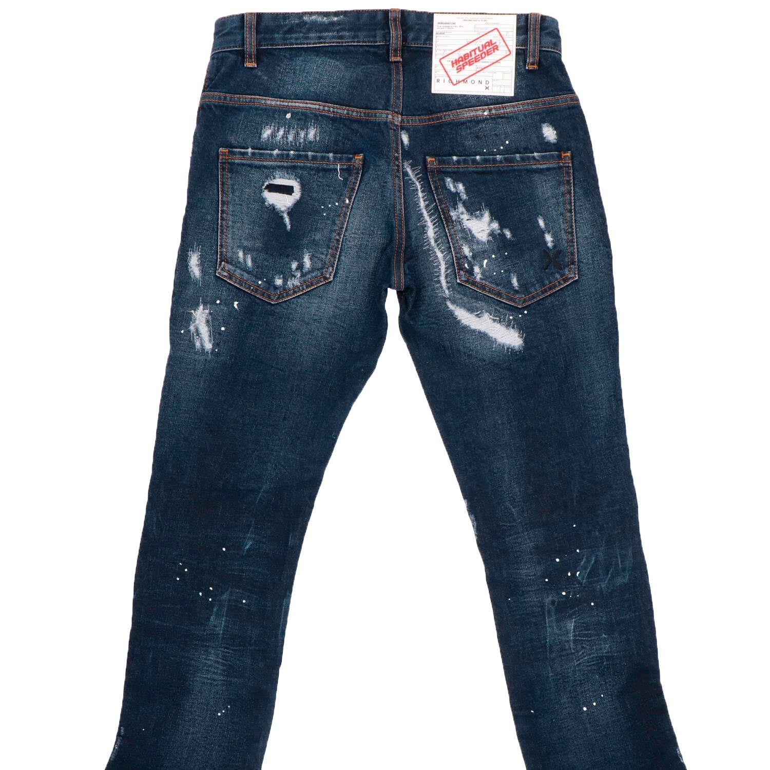 John Richmond Mens Namix Jeans In Blue