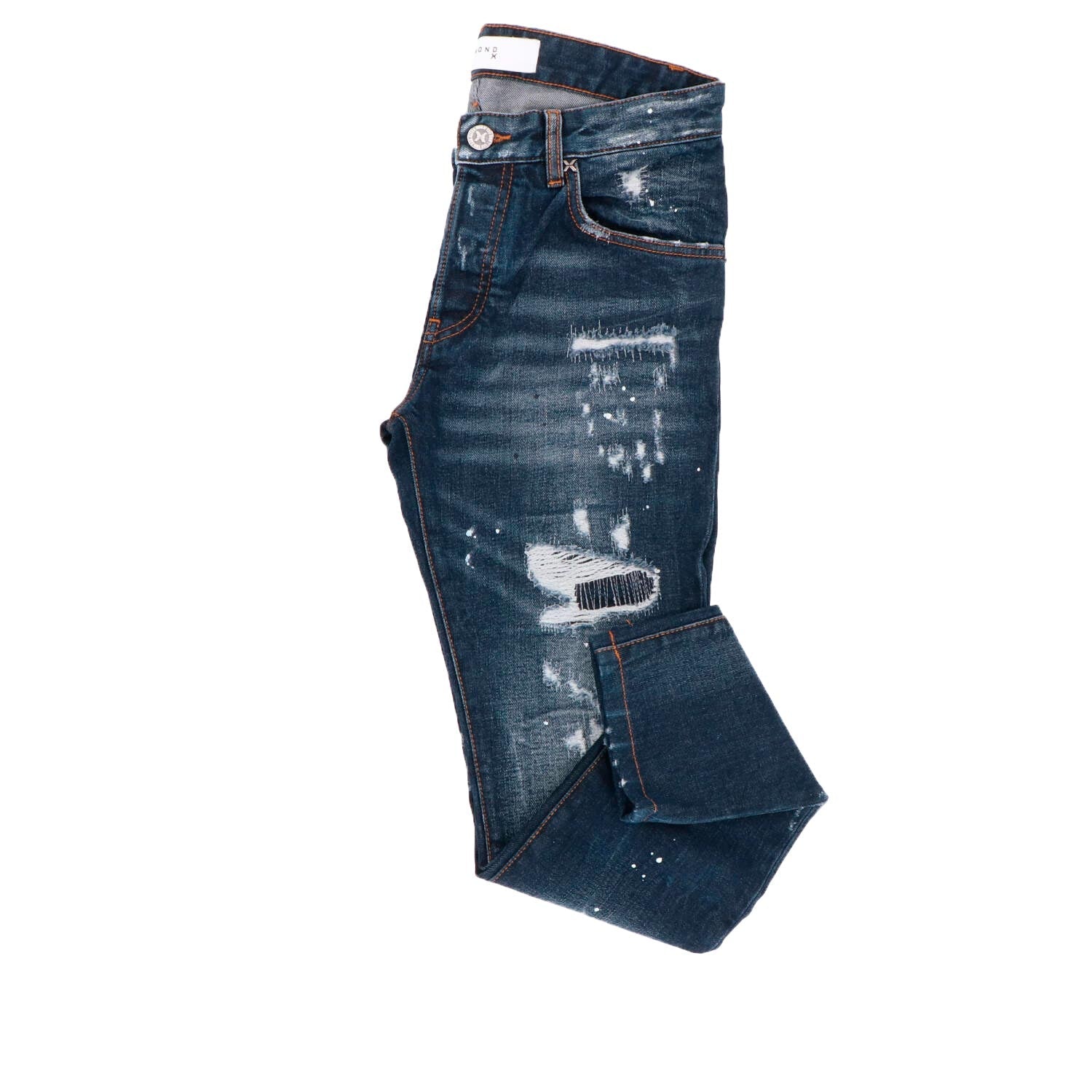 John Richmond Mens Namix Jeans In Blue