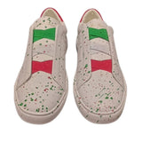 Pure Premium Mens Borchi Sneaker In White Multi