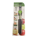 Creative Cooking Apple Core & Peel In Black/Green/Silver
