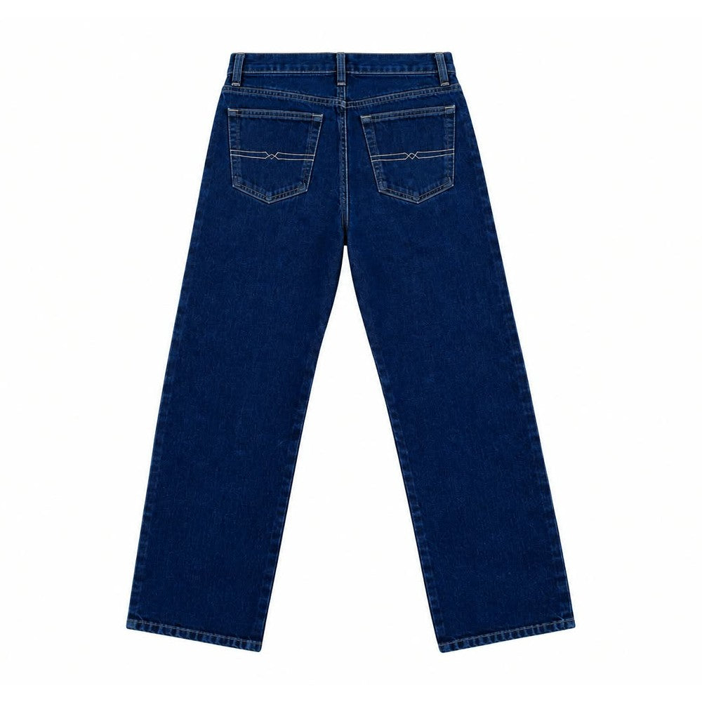 Polo Womens Jessie Barrel Leg Jeans In Raw Wash