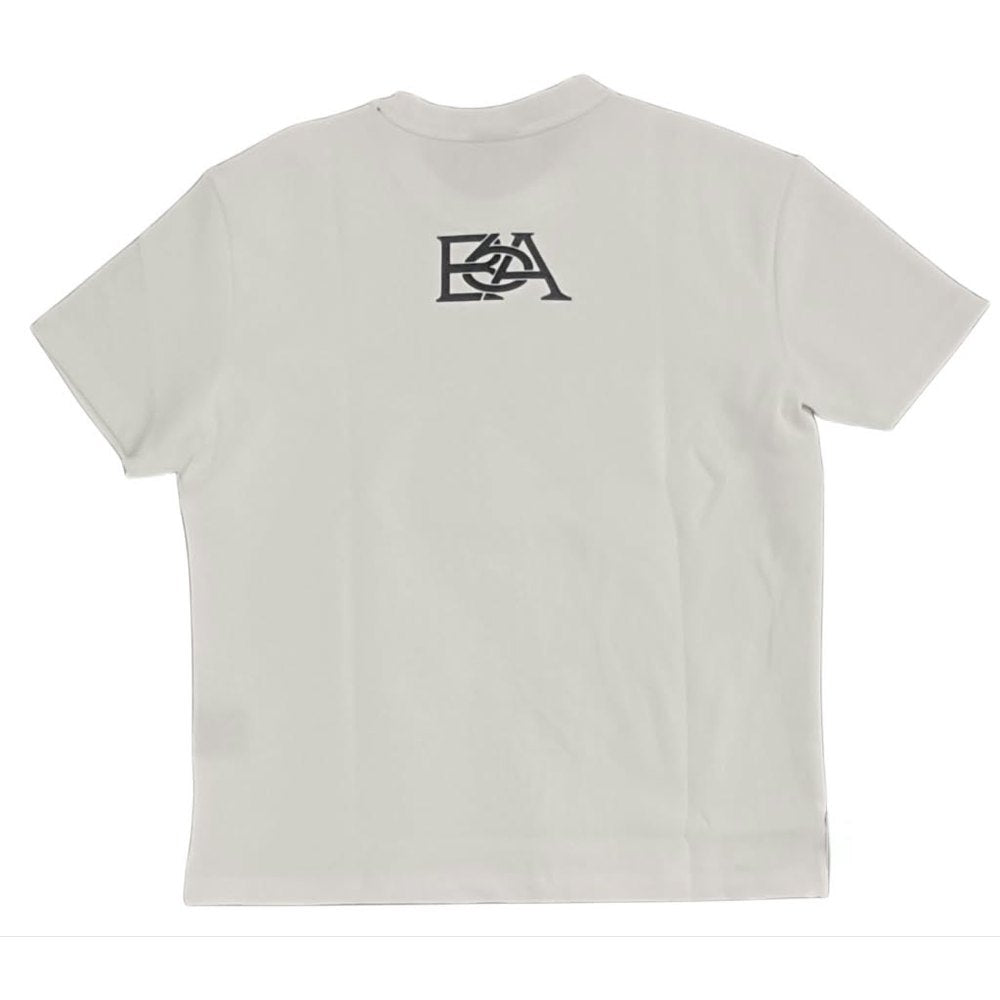 Covali Mens Milan BA6 Lino T-Shirt In White