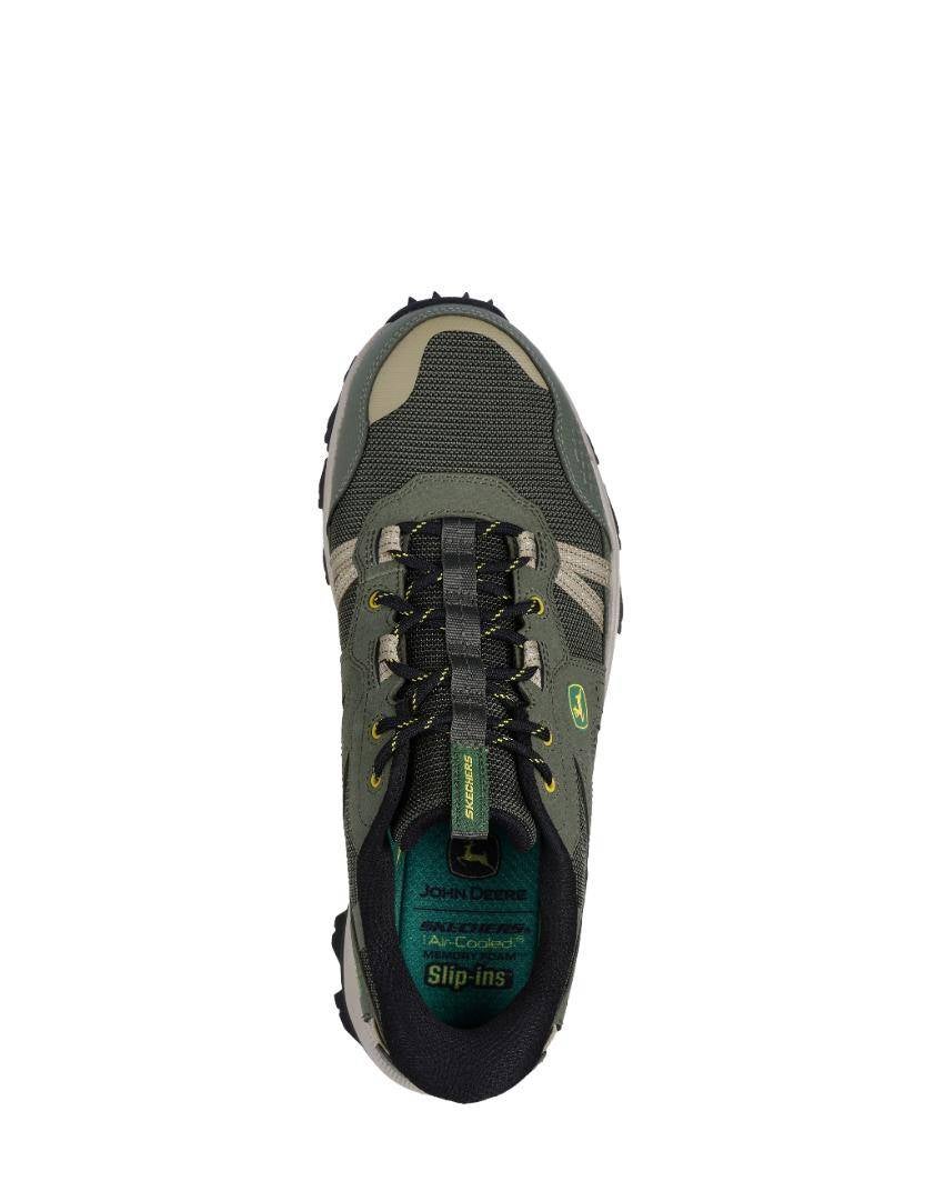 Skechers Mens X John Deere Equalizer 5.0 Trail Shoes In Green