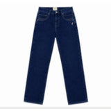 Polo Womens Jessie Barrel Leg Jeans In Raw Wash