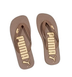 Puma Unisex Adults First Ridge ZADP Flip Flops In Espresso Brown/Sand Dune