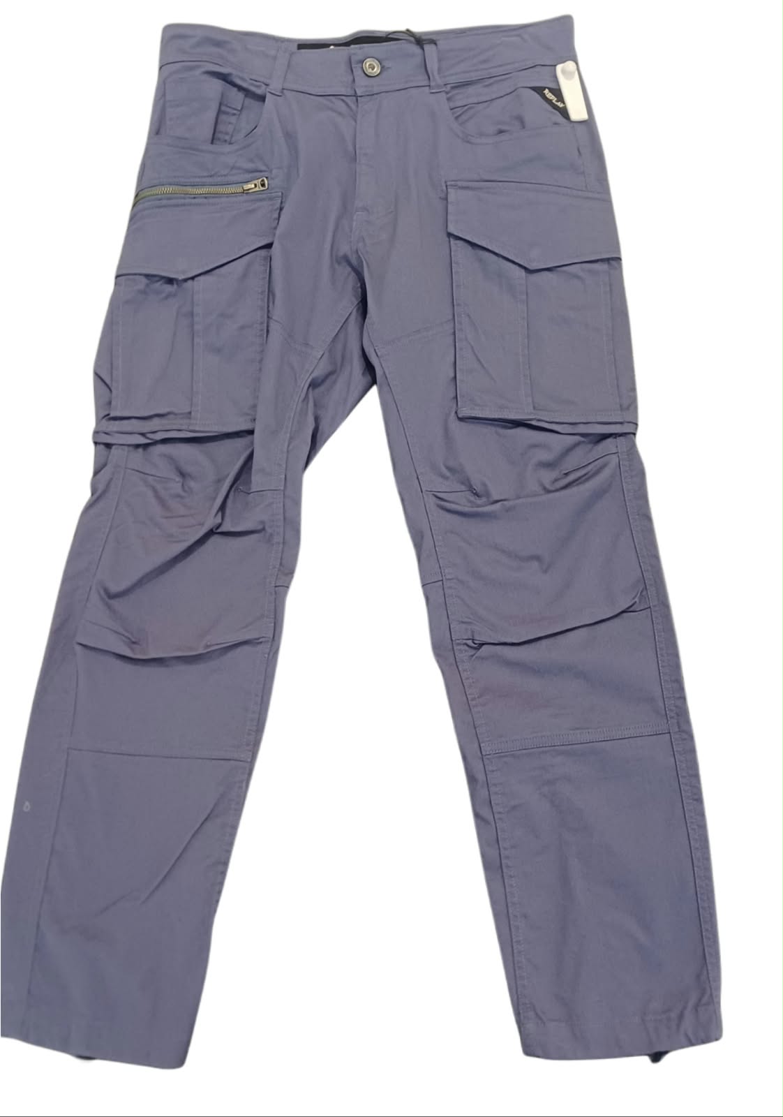 Replay Mens Cargo Pants In Purple