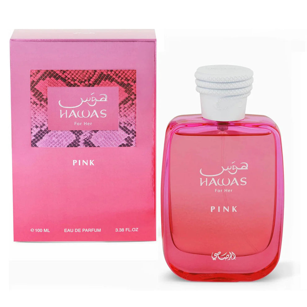 Rasasi Hawas Pink Eau de Parfum Fragrance For Womens