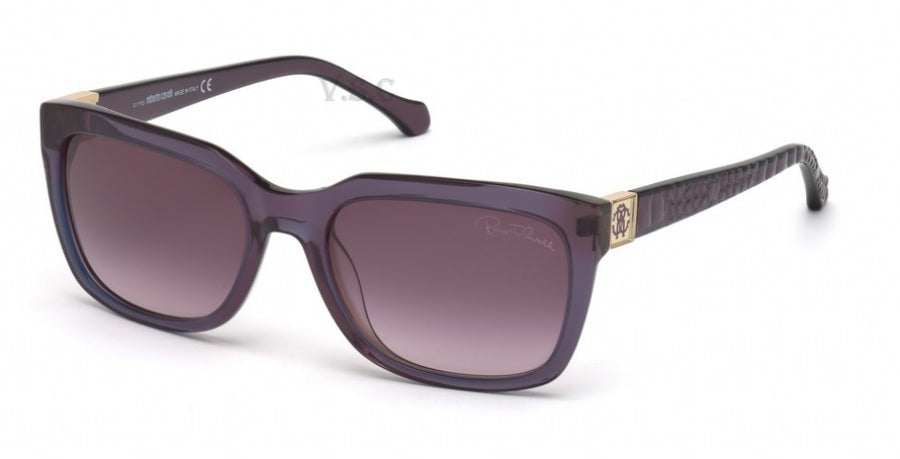 Roberto Cavalli Albali Sunglasses For Women In Purple