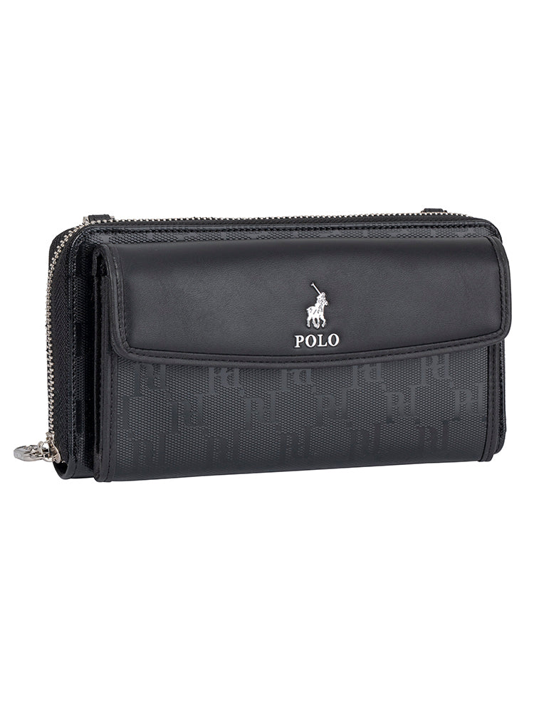 Polo Rockford Small Phone Sling In Black