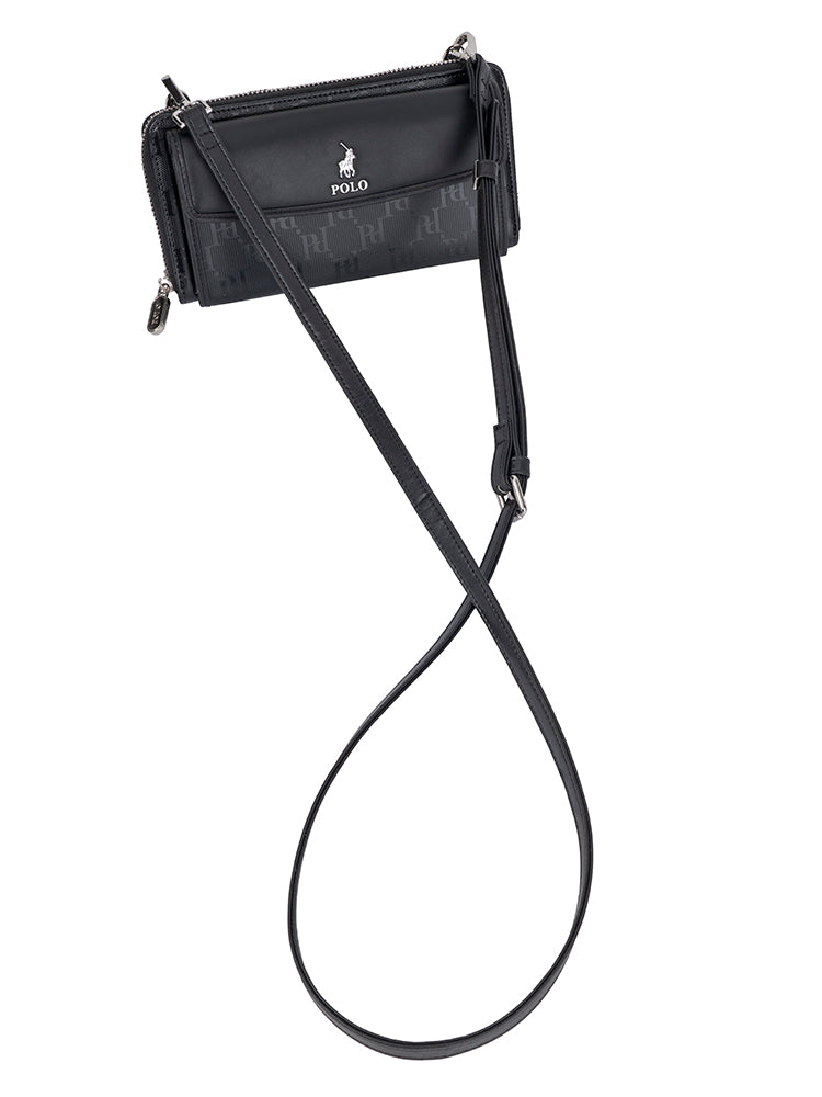 Polo Rockford Small Phone Sling In Black