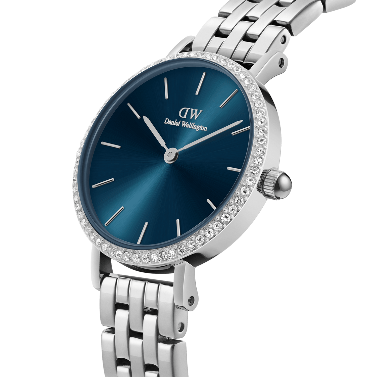Daniel Wellington  Petite Lumine Bezel 5-Link Arctic Watch