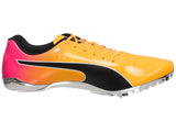 Puma Mens Evospeed Electric 13 Running Shoes In Sun Stream/Sunset Glow/Black