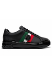 Vialli Rubai Sneaker In Black