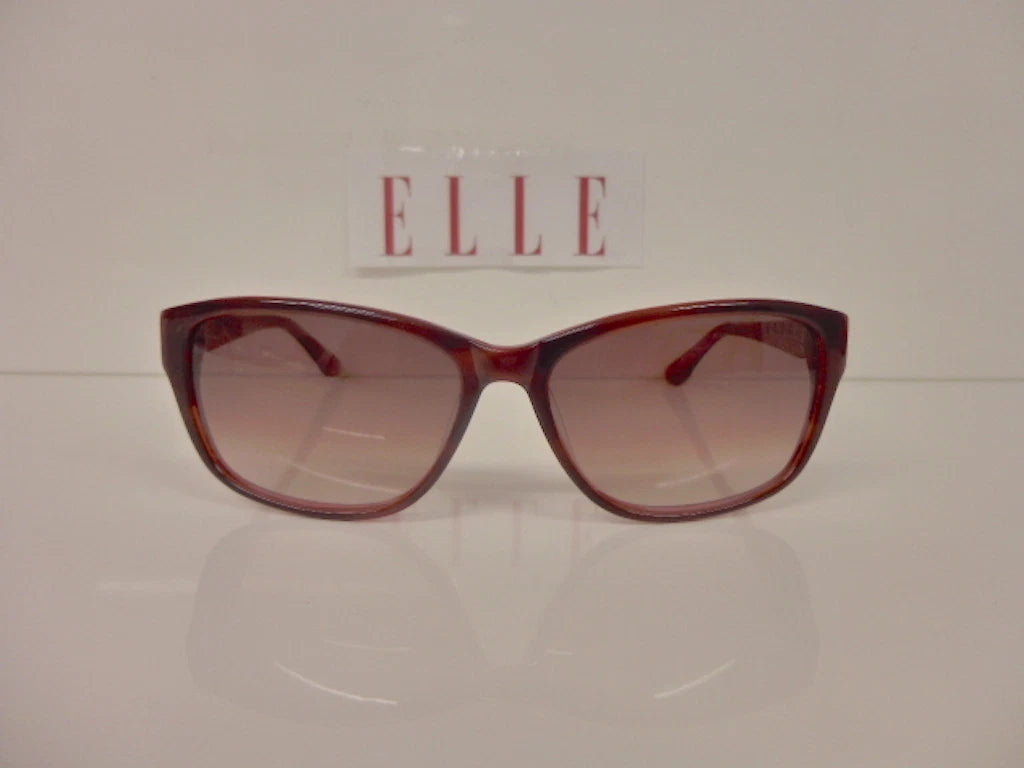 Elle Womens Red Frame Sunglasses In Red