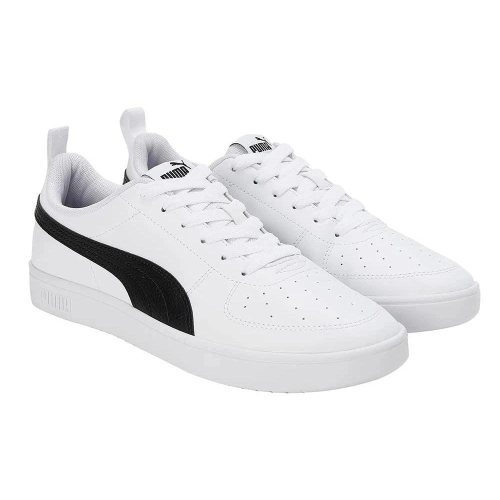 Puma Unisex Kids Rickie Classic Jr Sneakers In Puma White/Puma Black