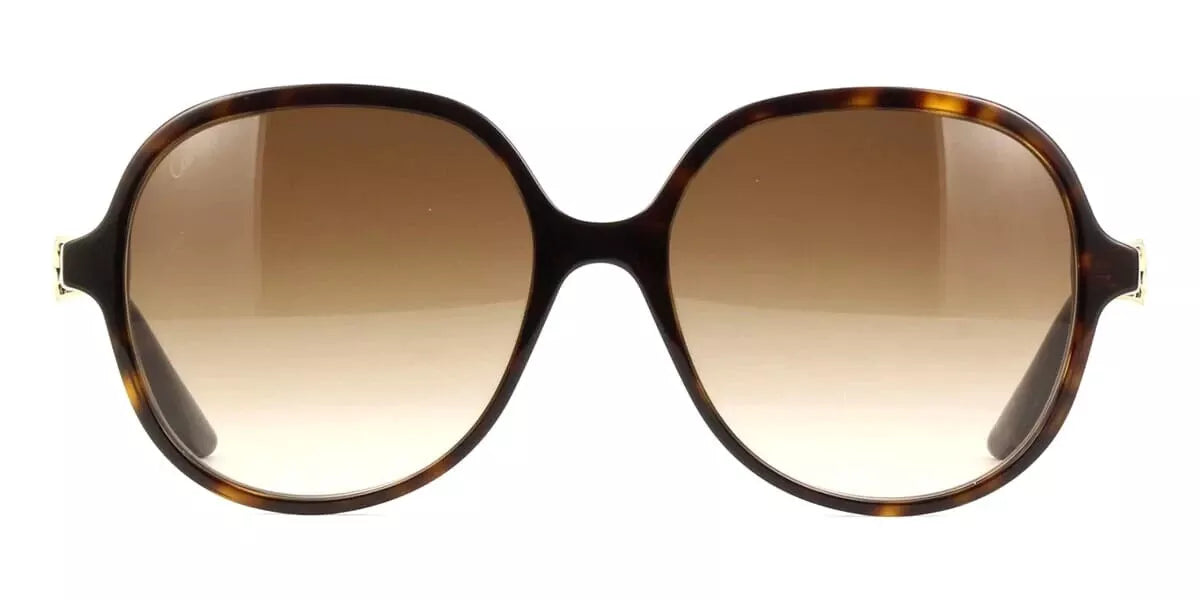 Cartier Havana Brown Sunglasses CT0350S