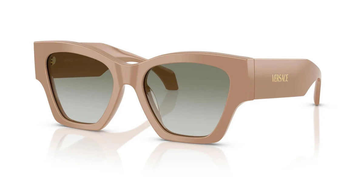 Versace Womens Sunglasses In Solid Camel