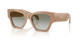 Versace Womens Sunglasses In Solid Camel