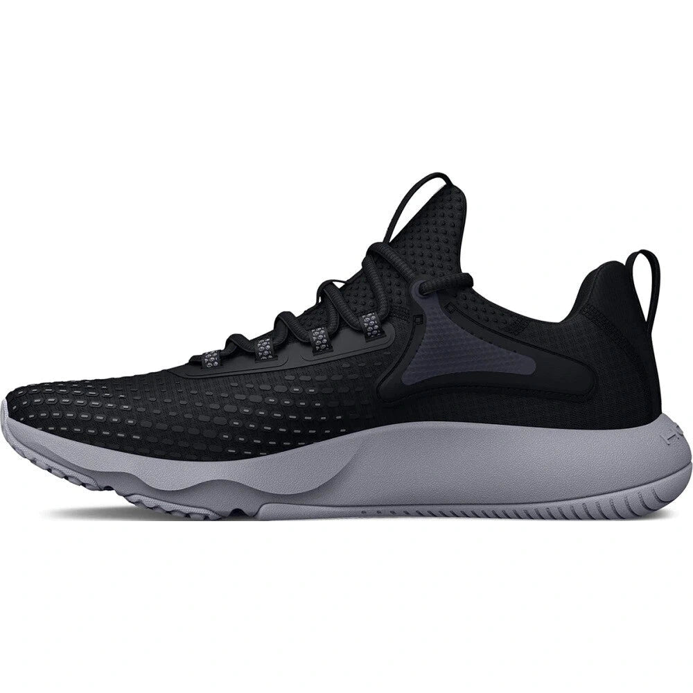 Under Armour Mens Hovr Rise 4 Sneakers In Black/Grey