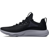 Under Armour Mens Hovr Rise 4 Sneakers In Black/Grey