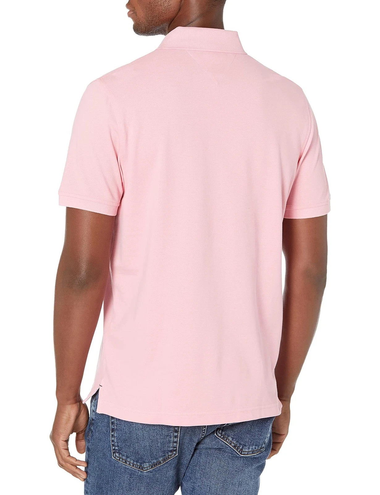 Tommy Hilfiger Slim Placket Polo Ext Pink