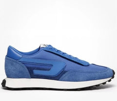 Diesel Mens Blue Multi  Racer Lc Sneaker