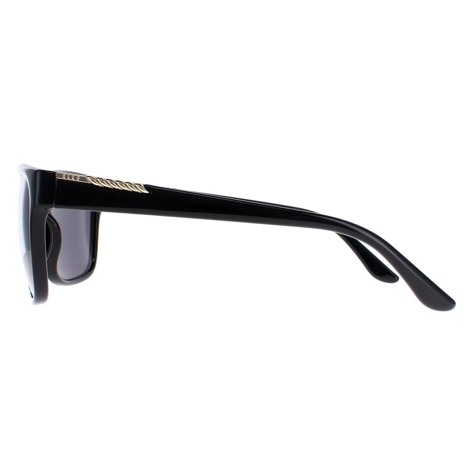 Elle Womens Sunglasses In Shiny Black