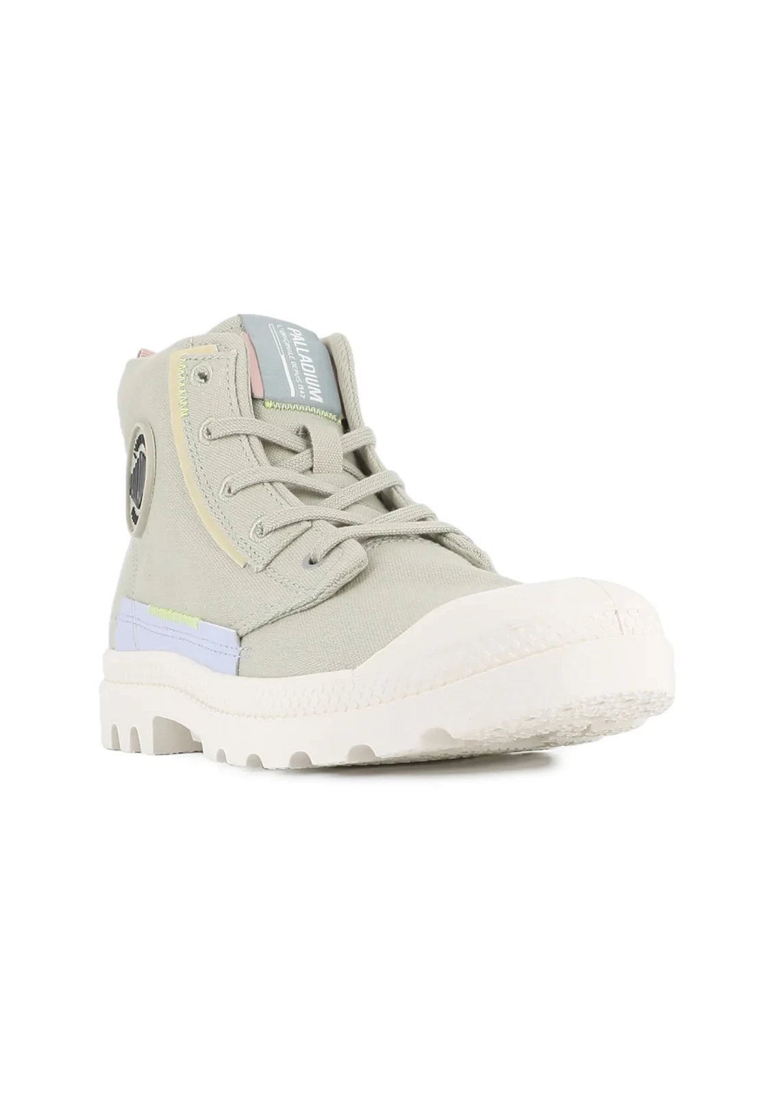 Palladium Womens Pampa Underlayer Shoes In Eucalyptus