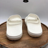 Crocs Unisex Adults Classic Two Strap Sandal In White
