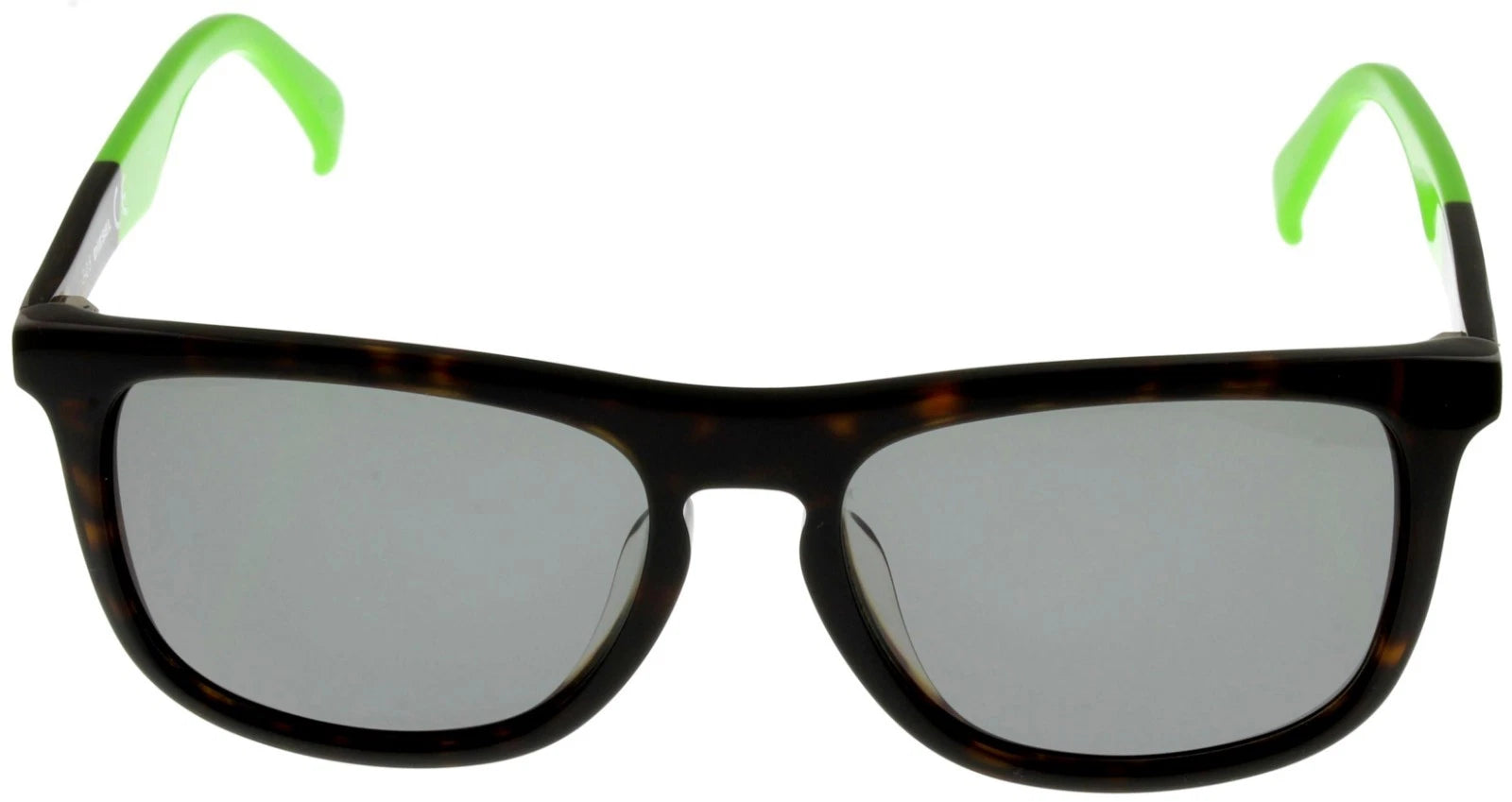 Diesel Tort Frame Sunglasses For Men In Bright Green