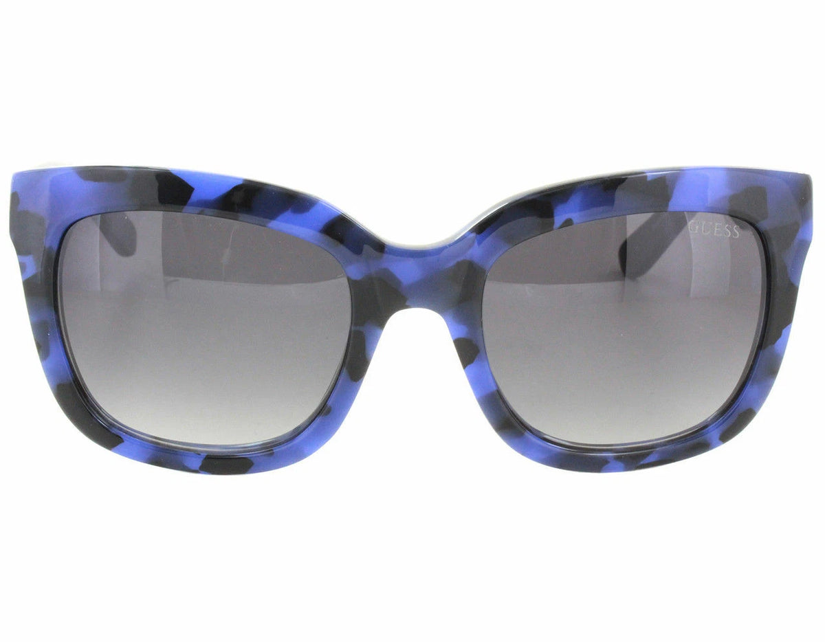 Guess Blue Marble Sunglasses For Women In Black