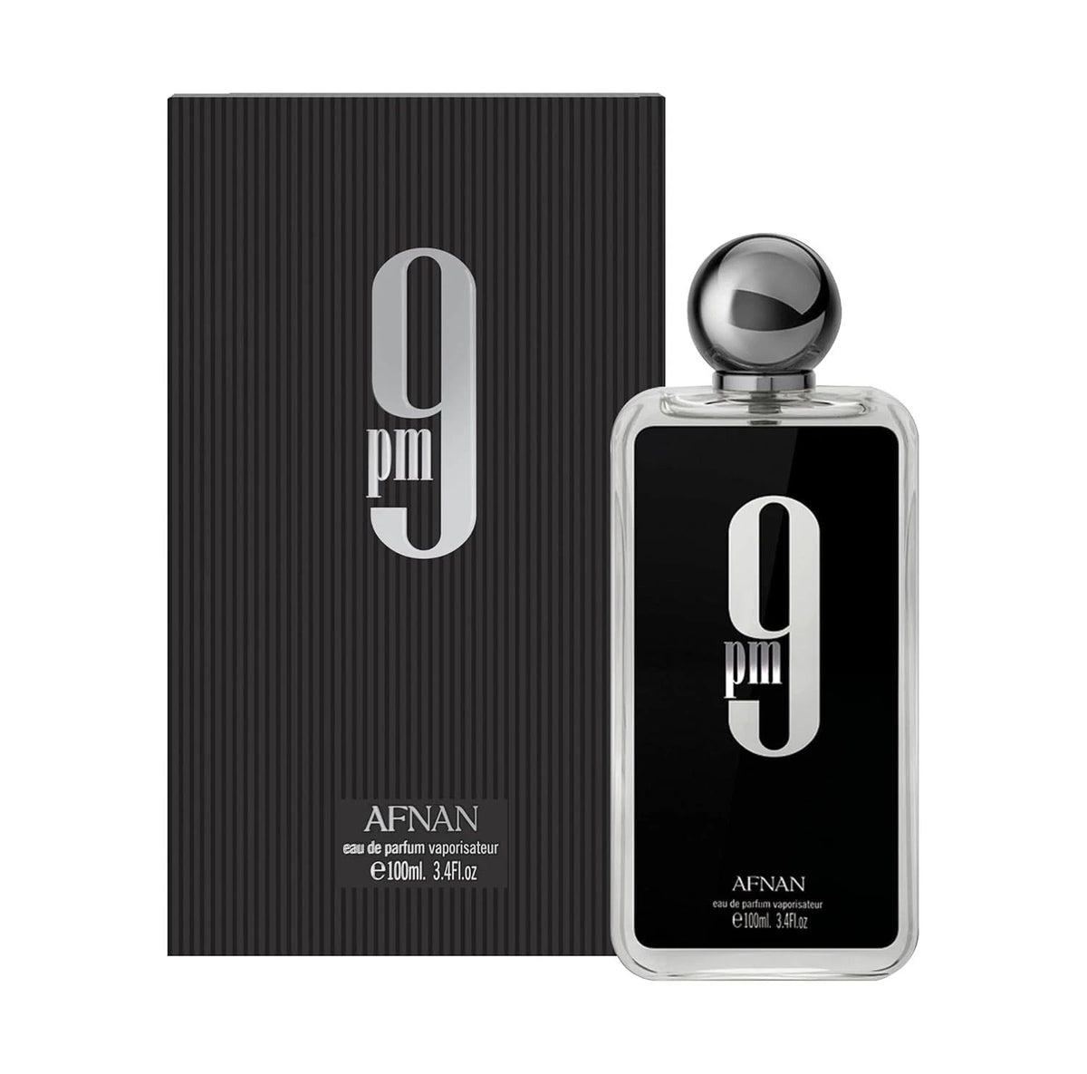 Afnan 9 PM EDP Black Fragrance For Men