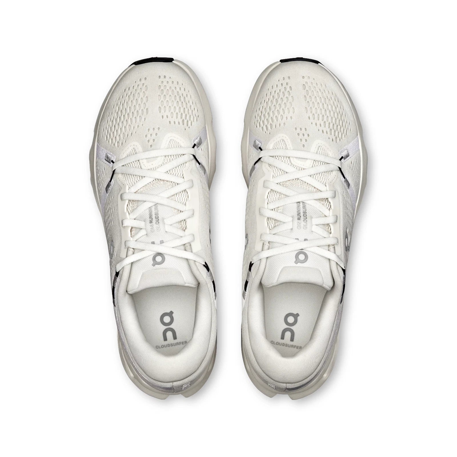 On Cloud Mens Cloudsurfer 2.0 Shoes In Ivory