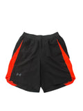 Under Armour Launch 5" Shorts In Grey & Orange