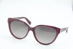 Jimmy Choo Snake Texture Frame Sunglasses In Pink