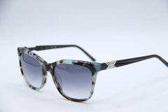 Elle Womens Sunglasses In Blue Tortoise