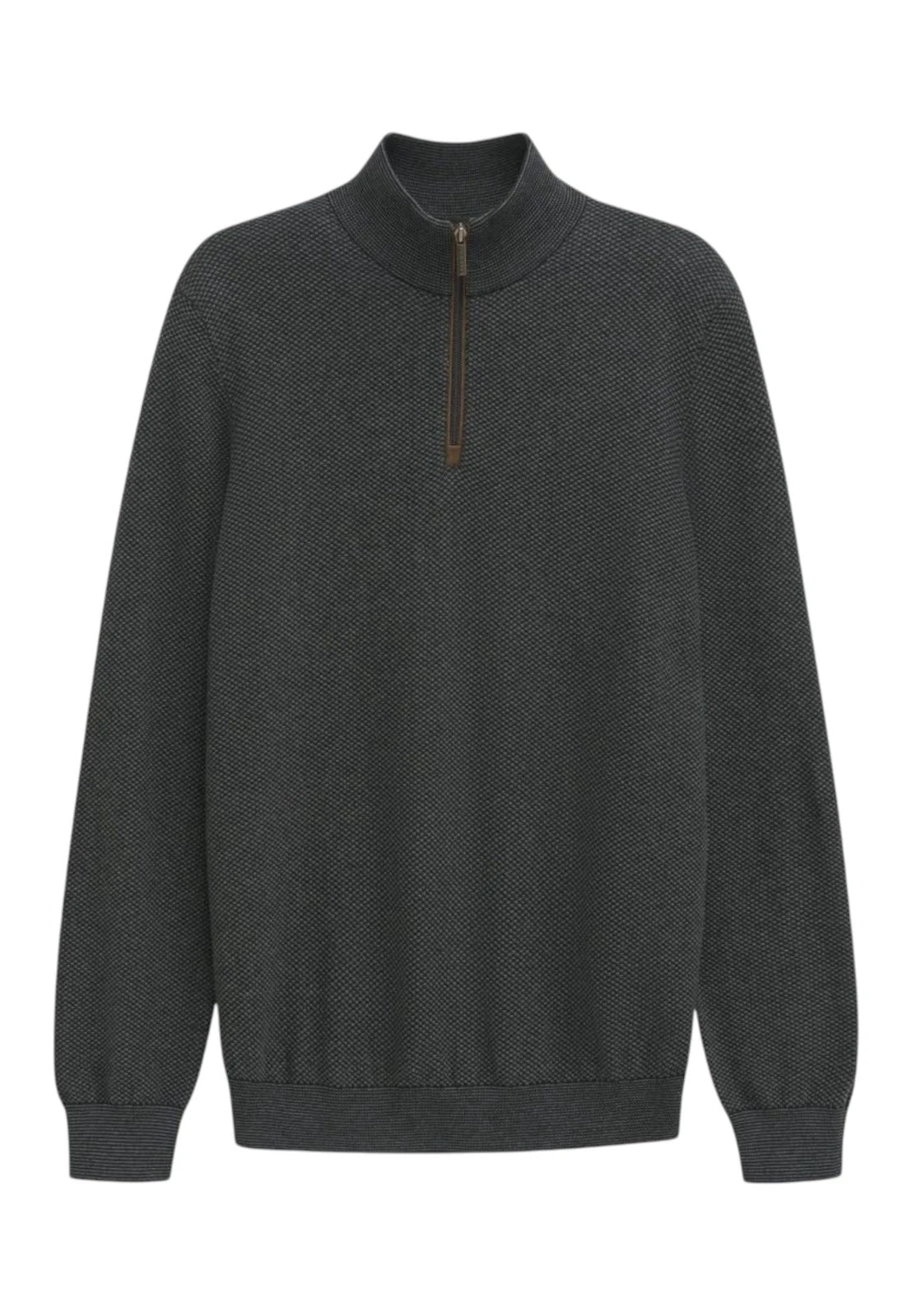 Bugatti Mens 1/1 Sleeve 150 Sweater In Green