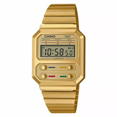 Casio Gold Square Anadigi Watch