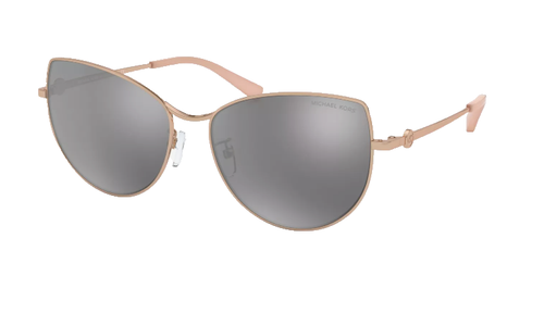 Michael Kors Cat Eyes Sunglasses In Rose Gold
