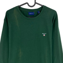 Gant Mens  Original Long Sleeve T-Shirt In Green