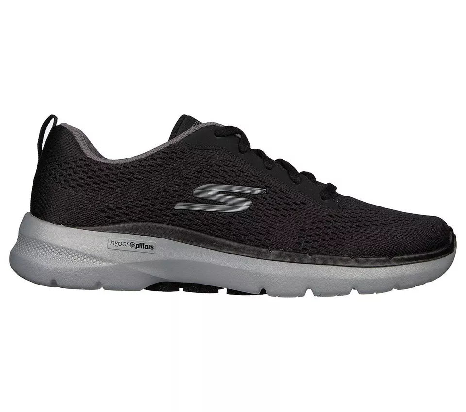 Skechers 216624 Go Walk 6 Shoes Black Grey