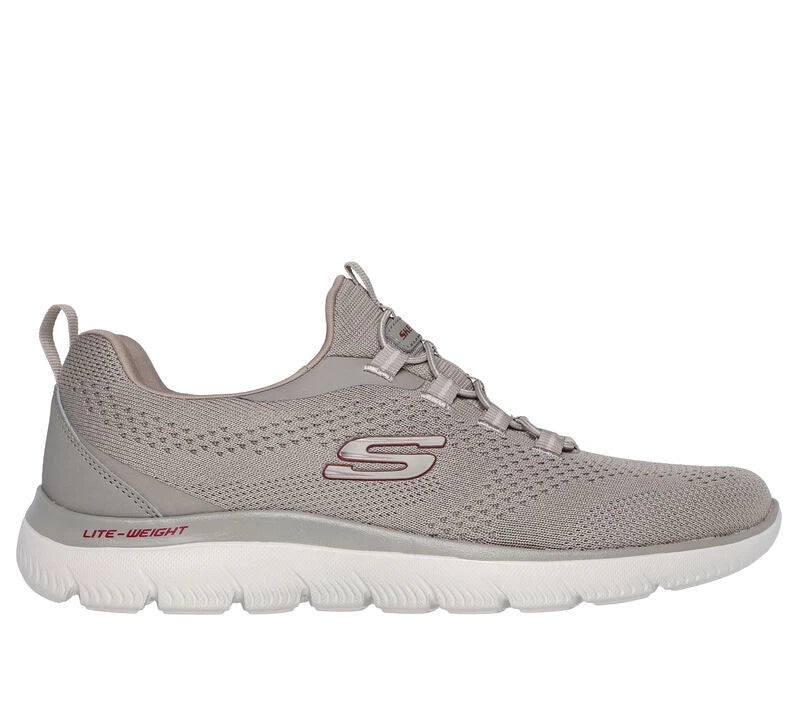 Skechers Mens Summits Shoes In Taupe